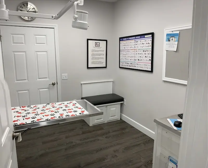 image of exam room